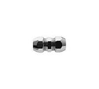 Universal double raccord à vis 451008 laiton chromé, 3/8 "x8 mm, droit, avec 2 broches