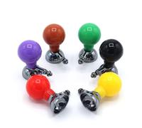 Universal ECG/EKG Electrode Suction Bulb Set for Adults, Ag/AgCl Multifunctional Adapter for 4mm Banana/3mm DIN/Snap/Pinch