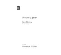 UNIVERSAL EDITION SMITH WILLIAM O. - 5 PIECES - CLARINETTE Partition classique Bois Clarinette