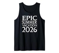 Universal Epic Universe Summer Vacation 2026 Front & Back Débardeur