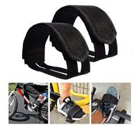 Universal Fahrrad Pedal Straps,Pedalriemen Fahrrad,Heimtrainer Pedal Straps,Pedalriemen,Fahrradpedalriemen Riemen Band für Fixed Gear Bike,Nylon Velo Fußblock,1 Paar