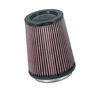 Universal Filtro De Aire K & N Carbon Fiber Top 4-1/4 "Flg, 5-7/8" B, 4-1/2 "T, 6-3/4" H