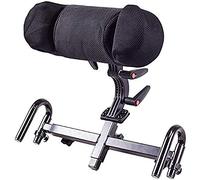 Universal Folding Headrest for Wheelchair Neck Support Head Pillow Portable for Adults Wheelchair Accessories Height and Width Adjustable (Black 36 cm)