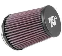 Universal Goma Del Filtro K & N 3 "Flg 4-1/2" Od B, 2-1/4" H - Top Negro