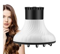 Universal Hair Dryer Diffuser Attachment for Curly and Wavy Hair | Portable Salon Styling Tools Most Blow Dryers Nozzles From 1.5 To 2.36 Inches Diameter for Curly Or Wavy Hair