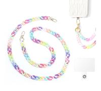 Universal Handykette Cordon Coloré avec Joint d'Étanchéité pour Téléphone Portable Universel Bandoulière Stylée pour Smartphone Pratique et Compatible avec Tous les Étuis Style et Praticité Assurés