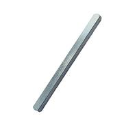 Universal Hardware Barre d'axe en acier massif pour porte et fenêtre UPVC Argenté 7 x 130 mm Taille de 50 mm à 150 mm