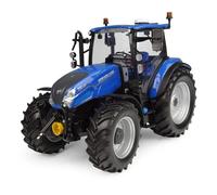 Universal Hobbies New Holland 7202 T5.120 Tracteur avec jantes gris argenté