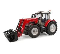 Universal Hobbies Tracteur Massey Ferguson 5S.131 avec Chargeur Frontal FL.4121