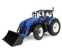 Universal Hobbies Tracteur New Holland T5.120 Dual Command avec Chargeur