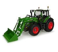 Universal Hobbies - UH4981 - Uh4981 - Tracteur Fendt 516 Vario avec Chargeur Avant - Nouveau Vert Fendt - Echelle 1/32