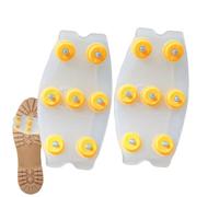 Universal Ice Cleats - Conception De Traction en Acier À Sept Dents, Aide Chaussures d'hiver Antrapantes, Système De Poignée Extensible, Équipement De Stabilité par Temps Froid avec Harnais