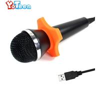 Universal karaoké mic pour ps4 ps3 xbox one 360 wii u PC Jeux USB Microphone Pour Wii Jeux Vidéo USB Microphone De Poche filaire