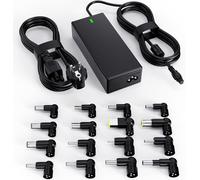 Universal Laptop Charger 90W Replacement for HP Dell Acer ASUS Lenovo Samsung IBM Sony Fujitsu Gateway Notebook Ultrabook Chromebook Power Cord with 16 Tips