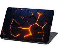 Universal Laptop Film Design Cover: Abstract Protective Cover Vinyl Skin Sticker (13-14¿, LP67 Broken Steel)