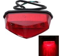 Universal LED motos Dirt Bike Plate lampe arrière frein lumière