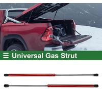 Universal Lift Supports Struts Gas Spring 23inch/585mm Carbon Steel 60Ib/ 267N/ 27kg Red 2pk