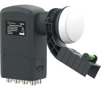 Universal LNB Octo 8 Output for Satellite Dish SKY Freesat HD TV KU Band Satellite Receiver with Spirit Level Bracket