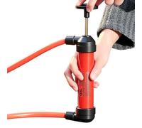 Universal Manual Ƒuel Pump & Liquid Transfer Tool - Portable Multi-Functional Oil Pџmp For Lawn Mower, Car & Boat | Quick-Priming Hand Siphon Puмp For Water, Oil & Fluid Extraction