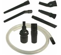 Universal micro kit de nettoyage brosse aspirateur ensemble mini buses 8 pièces, adaptateur connexion 32 à 35 mm