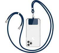 Universal Mobile Phone Chain Suitable For All Smartphones,Chain To Wear Around The Neck,The Mobile Phone Bracelet Can Be Combined With Any Case.- Deep Blue