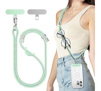 Universal Mobile Phone Lanyard,Adjustable And Detachable,Nylon Long Mobile Phone Strap Compatible With Smartphones Etc.[I18]
