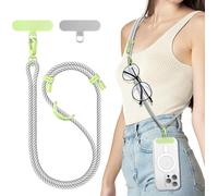 Universal Mobile Phone Lanyard,Adjustable And Detachable,Nylon Long Mobile Phone Strap Compatible With Smartphones Etc.[I100]