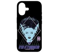 Universal Monsters Bride of Frankenstein 90th Neon Style Coque pour iPhone 17