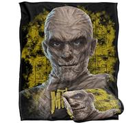 UNIVERSAL MONSTERS - Couverture Ultra Douce The Mummy Head au Toucher, 152 x 127 cm