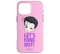 Universal Monsters Cute Anime Dracula Let’s Fang Out! Coque pour iPhone 16 Pro Max
