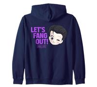 Universal Monsters Cute Anime Dracula Let’s Fang Out! Sweat à Capuche