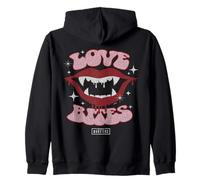 Universal Monsters Dracula Love Bites Retro Goth Sweat à Capuche
