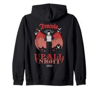 Universal Monsters Dracula Up All Night Retro Goth Sweat à Capuche