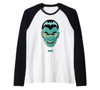 Universal Monsters Dracula Vintage Portrait Manche Raglan