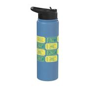 Universal Monsters Drive In Horror Tickets All Over Print Stainless Steel Insulated Water Bottle