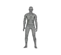 NECA Figurine d'action Universal Monsters Ultime Momie Hauteur 7 pouces Noire/Blanche