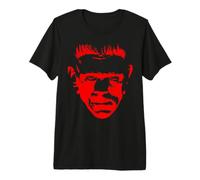 Universal Monsters Frankenstein Bold Icon Front & Back T-Shirt Haut de Gamme