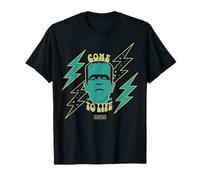 Universal Monsters Frankenstein Come to Life Retro T-Shirt