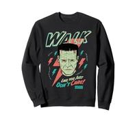 Universal Monsters Frankenstein Don’t Care Retro Goth Sweatshirt