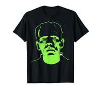 Universal Monsters Frankenstein Neon Face T-Shirt