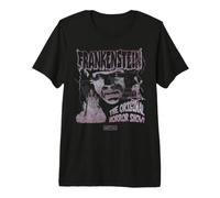 Universal Monsters Frankenstein Original Horror Show T-Shirt Haut de Gamme