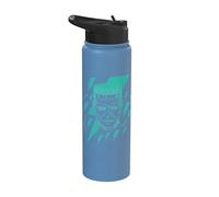 Universal Monsters Frankenstein Retro Goth Lightning Stainless Steel Insulated Water Bottle