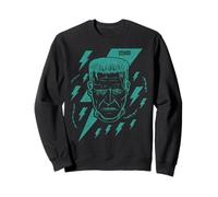 Universal Monsters Frankenstein Retro Goth Lightning Sweatshirt