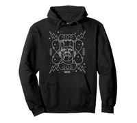 Universal Monsters Frankenstein Retro Goth Line Art Sweat à Capuche