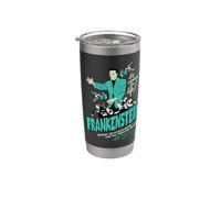Universal Monsters Frankenstein Retro Goth Wicked Hour Gobelet isotherme en acier inoxydable double paroi