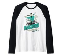 Universal Monsters Frankenstein Retro Goth Wicked Hour Manche Raglan