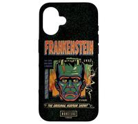 Universal Monsters Frankenstein Vintage Halloween Mask Coque pour iPhone 16