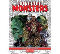 Universal Monsters, le livre de coloriage - Collectif - Huginn & Muninn - broché - Livre-jeu