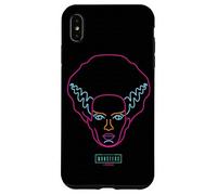 Universal Monsters Neon Bride of Frankenstein Portrait Coque pour iPhone XS Max