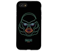 Universal Monsters Neon Creature from The Black Lagoon Coque pour iPhone SE (2020) / 7/8